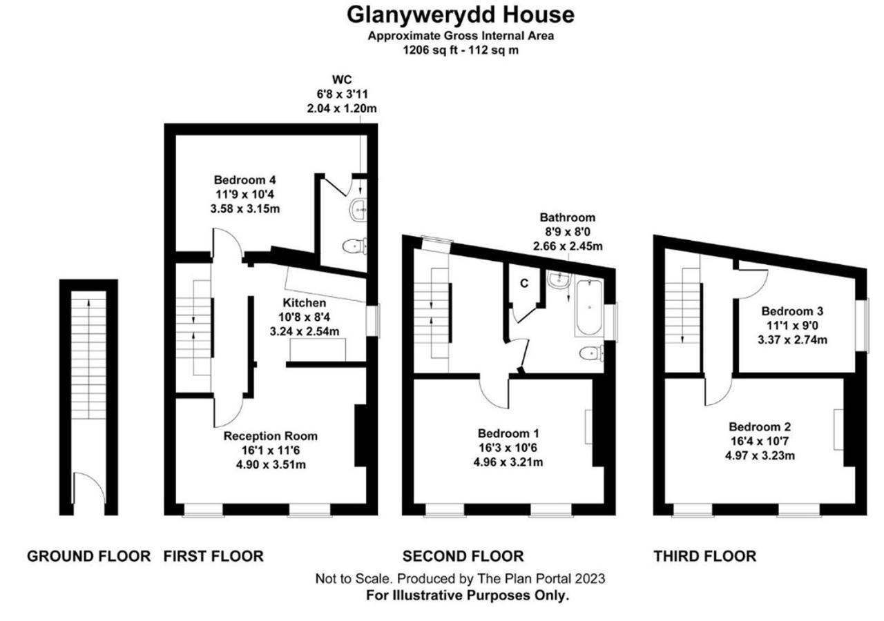 Luxury 4 Bedroom Seaside Apartment - Glan Y Werydd House Barmouth Eksteriør bilde